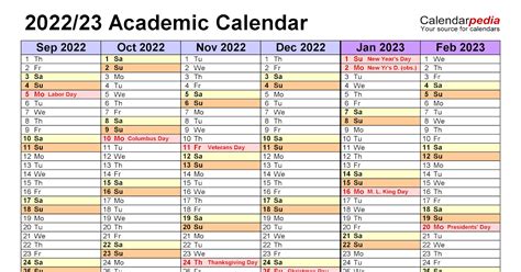 Academic Calendar Template 2023 24 Excel - 2025 Printable Calendar Free ...