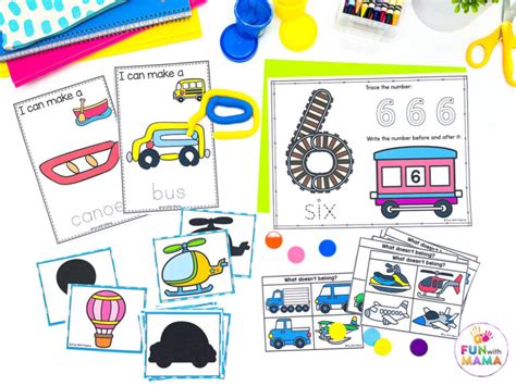 Transportation Activities for Toddlers 的图像结果