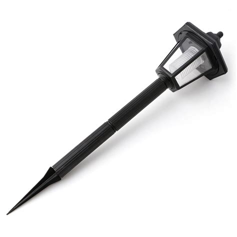 LED Solar Lights Decorative Post Lantern Pole Lamp Pathway Garden Light ...