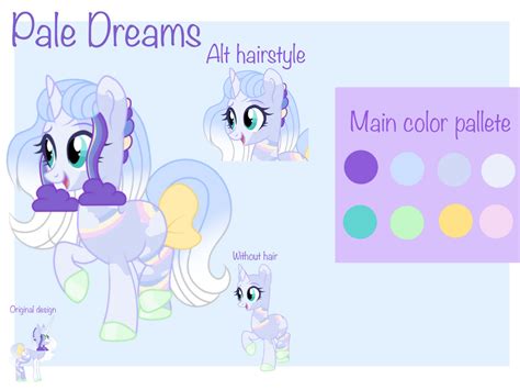 Pale Dreams | MLP oc reference sheet by SparkleStar17 on DeviantArt