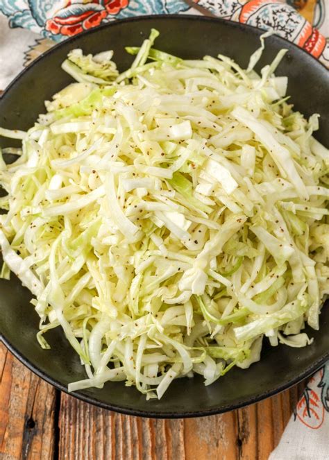 Old Fashioned Coleslaw with Vinegar - Barefeet in the Kitchen