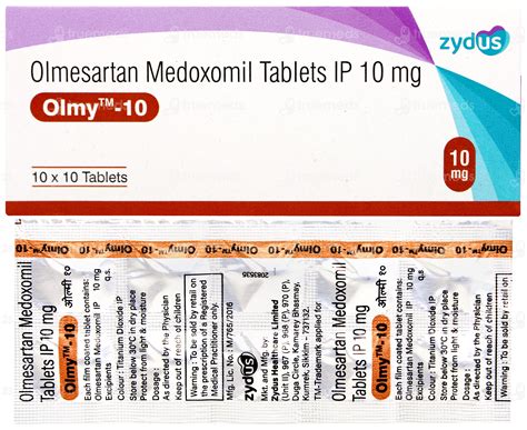 Olmy 10 Tablet 10: Uses, Side Effects, Price & Substitutes