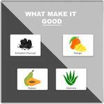 Buy Glamveda Men Activated Charcoal Clay Mask - Light Aromatic ...