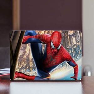 AS Interior Vinyl Spiderman Theme Laptop Skins –Stickers for Laptop ...