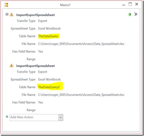 Export Excel to Access Database 的图像结果