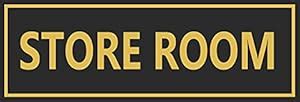 Store Room Sign Board 12 X 4 INCH ON 5MM Sun Board : Amazon.in: Office ...