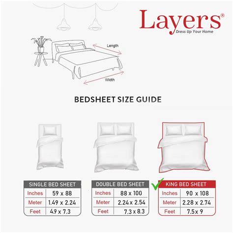 Buy LAYERS Zen Cotton Blend 225TC Checked 3Pcs King Bedsheet Set from ...