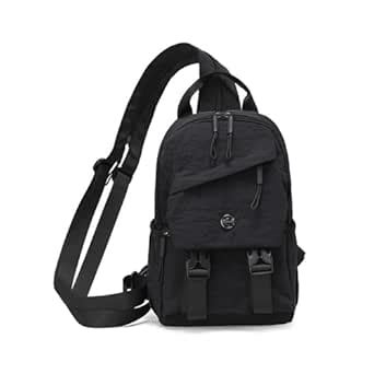 Buy MOCA Chest Bag Mini Lightweight Crossbody Sling Daypack With ...