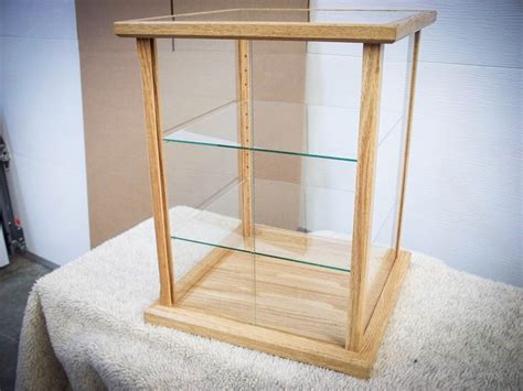 Trian Oak Display Case