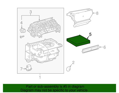 Genuine Toyota Cabin Air Filter part# 87139-F4010 for 2018-2022 Toyota C-HR | Ourisman Toyota ...