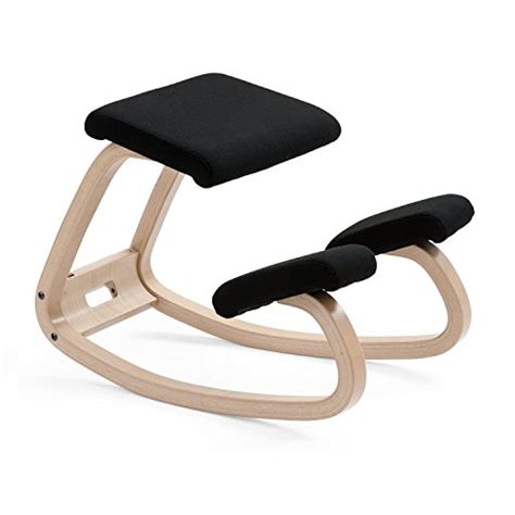Buy Varier Variable Balans, the Original Kneeling Chair, Black Fabric ...