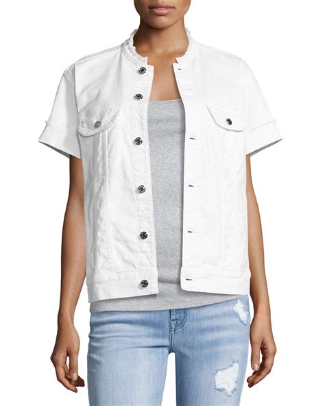 Winter White Denim Jacket at Larry Childs blog