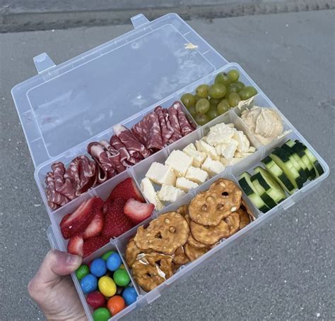 How to build a beach or boat charcuterie snackle box” | Snack boxes ...
