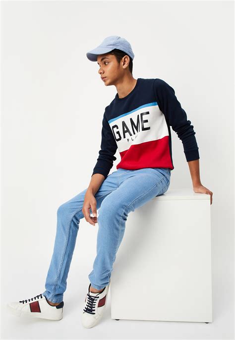 Buy Boys Slim Fit Washed Jeans Online at just Rs. 599.0 - 1000013041542 ...