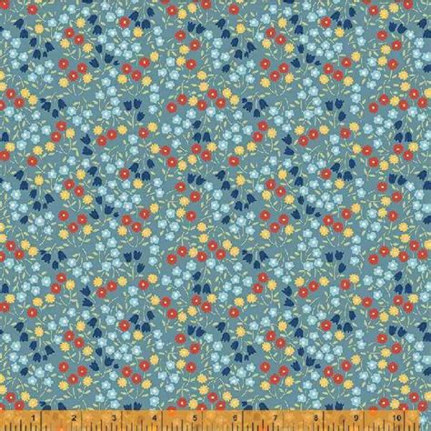 Forget Me Not - Ditsy Floral Slate - 53011-8 - Windham Fabrics - by the Yard and Free US ...