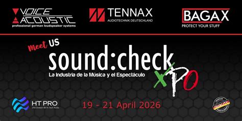 Soundcheck Xpo 2026, World Trade Center Mexico City, Ciudad De México ...