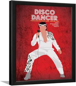Chaka Chaundh - DISCO DANCER - Mithun Chakraborty framed Poster ...