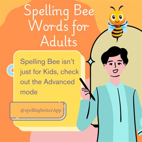 Spelling Bee Words for Adults Challenge Yourself with Advanced Words ...