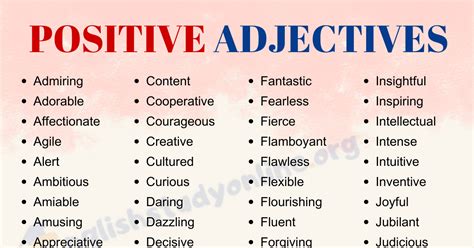 Adjectives: An Easy Guide With Examples The Grammar Guide, 54% OFF