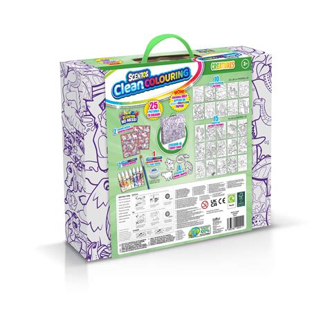 CleanColouring™ Pizza Box - Creatures – partyalacarte.co.in