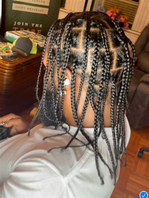 Single Braids Men