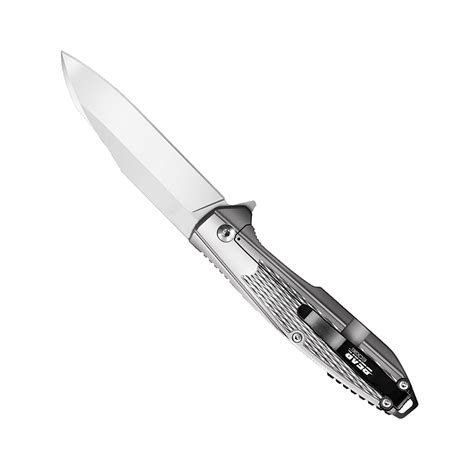 4-1/4" Stainless Steel Handle with Reverse Tanto Blade - BE125 - Bear & Son Cutlery ...