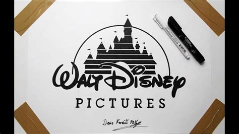 How to Draw a Disney Logo 的图像结果