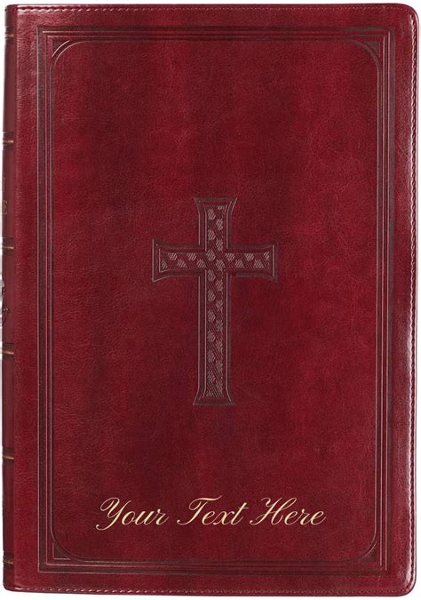 SimplyUncagedChristianGifts Personalized Bible with Custom Text KJV ...