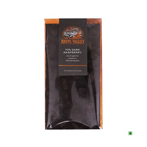 Rhine Valley 70% Dark Raspberry Bar 100g – Cococart India