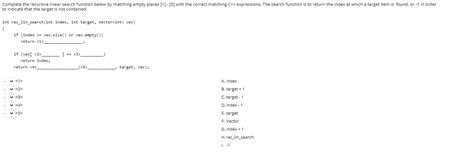Image result for Recursive Linear Search Function in C