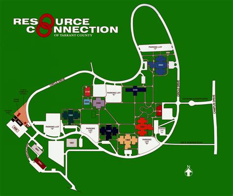 Tarrant County College South Campus Map - Map Of Rose Bowl