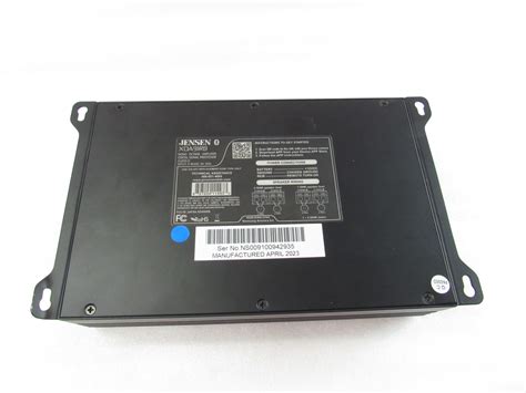 Jensen XDA91RB Class D Mono 1,200 Watt Car Amplifier Black