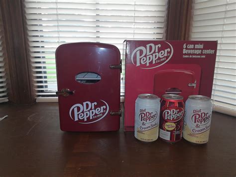 Dr. Pepper Mini Fridge : r/Soda
