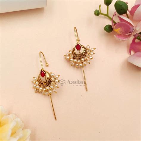 Chand Kemp Ear Cuff – Aadai Alangaram