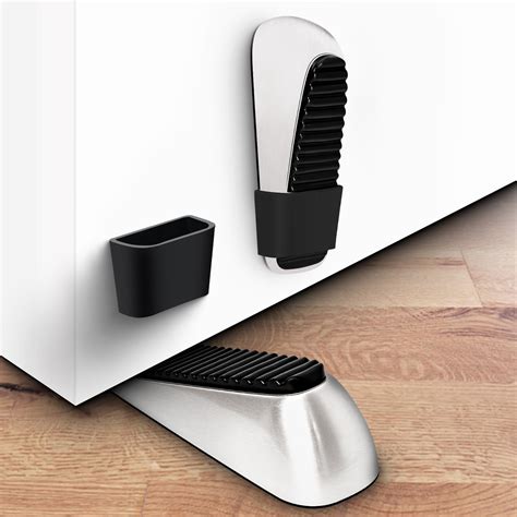 Amazon.com: Heavy-duty metal door stoppers for doors up to 2.7 inches ...