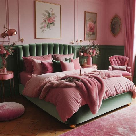 15 Pink and Green Bedroom Ideas for Fresh Style