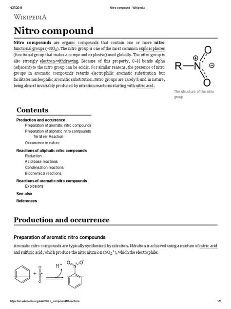 Image result for Nitro Chemical Structure