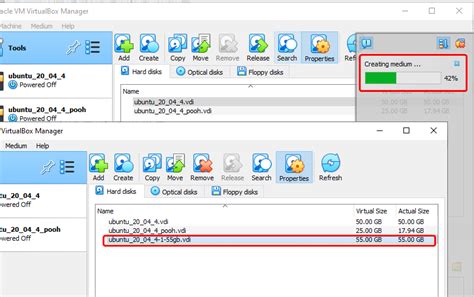 Image result for Ubuntu VM Create Virtual Optical Disk Storage