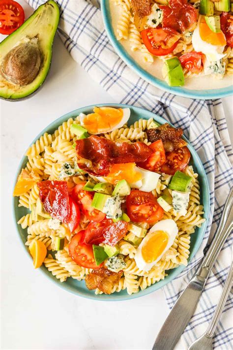 Blue Cheese Pasta Salad - Simply Low Cal