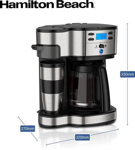 Hamilton Beach Dual Brewing System Coffee Machine 12 India | Ubuy