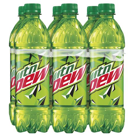 Mountain Dew Citrus Soda Pop, 16.9 oz, 6 Pack Bottles - Walmart.com