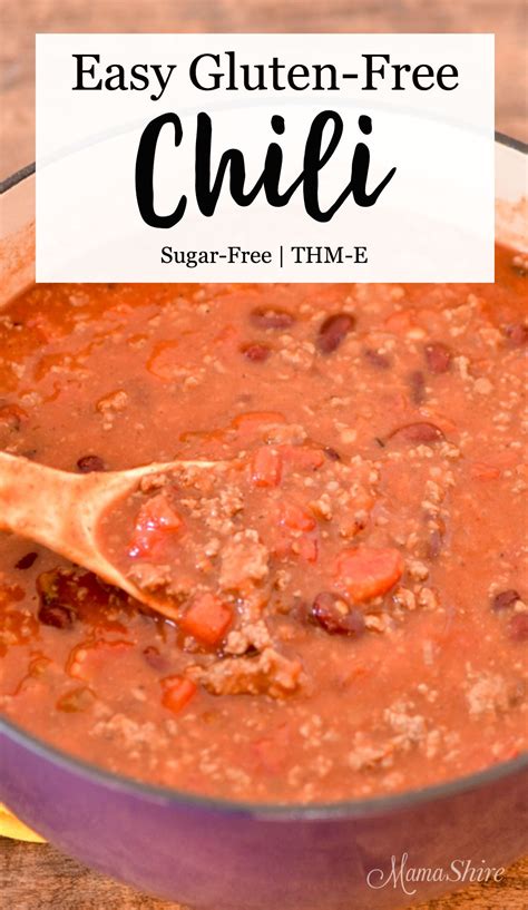 How to Make Easy Gluten-Free Chili | Recipe | Gluten free chili ...