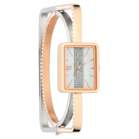 Buy Online Titan Raga Facets Mother of Pearl Dial Women Watch With ...