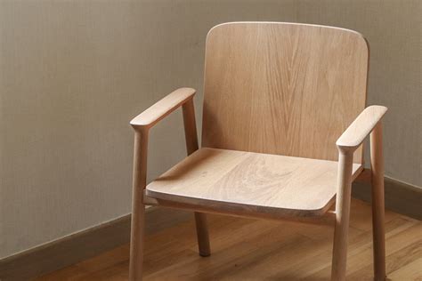 CO_01实心白橡木扶手椅设计
