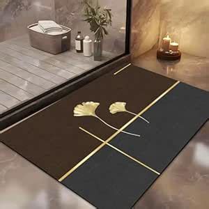 Buy Yellow Weaves 1 Pc Anti Slip Water Soaking Floor Mat, Water ...