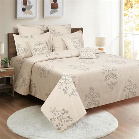 Buy SWAYAM Alien Artifacts 160TC Queen Bedsheet Set from Swayam at just ...