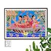 Buy Print A Musical Night, Madhubani Painting, Indian Folk Wall Art ...