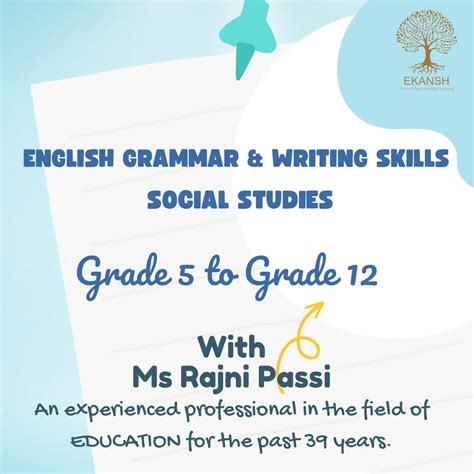 Ekansh:English Grammar & Writing classes in Noida