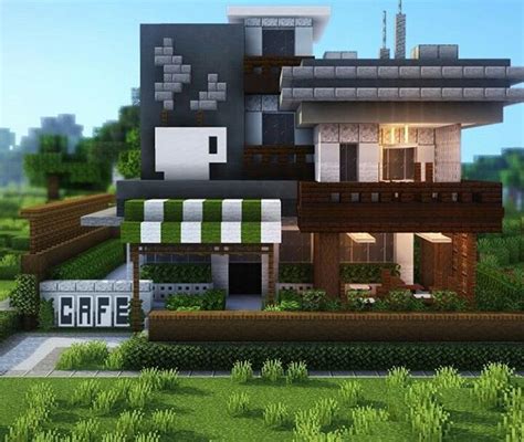 How to Build a Shop Home in Minecraft 的图像结果