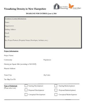 Fillable Online nhhfa Visualizing Density project description and call ...